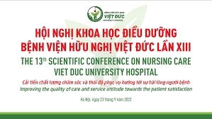 Hội nghị khoa học điều dưỡng bệnh viện Hữu Nghị Việt Đức lần VIII năm 2022 